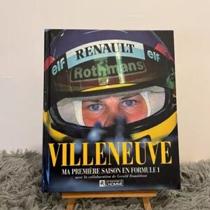Villeneuve Formula 1 Book My first season in formula 1